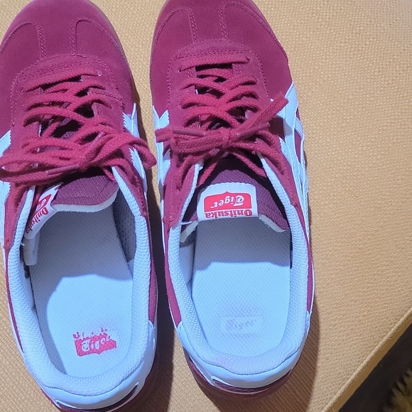 Onitsuka Tiger by Asics Women's Red Sneakers - Picture 1 of 8